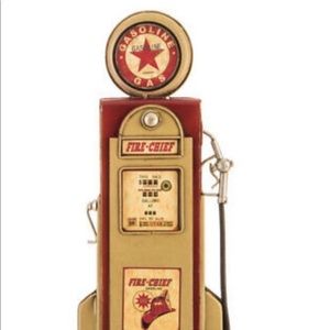 Fire chief gasoline wall art